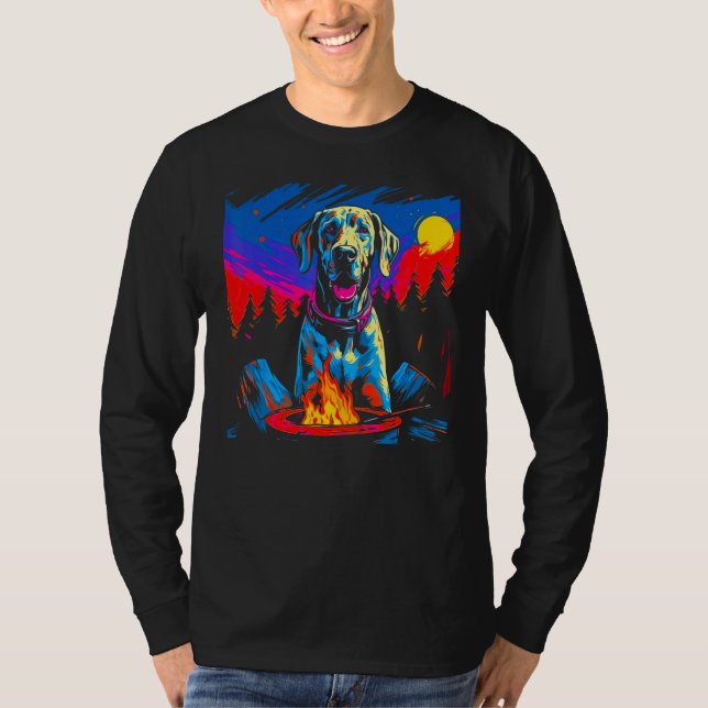 Dog Great Dane Nature T-Shirt (Front)