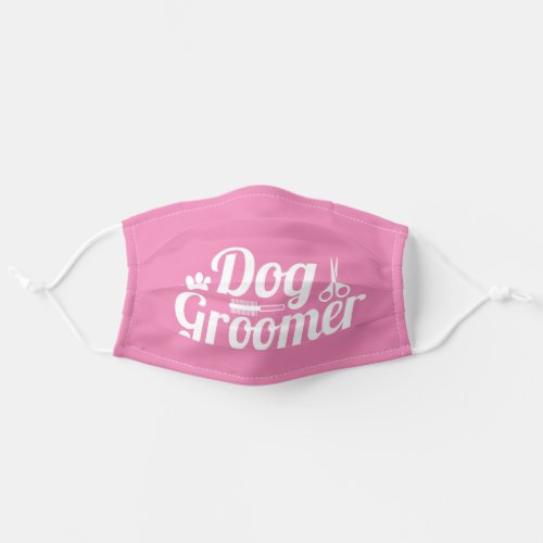 Dog Groomer Adult Cloth Face Mask