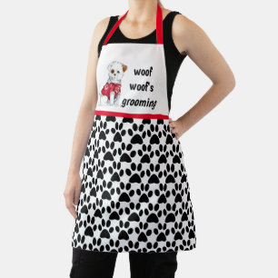 Dog Groomer All-Over Print Apron