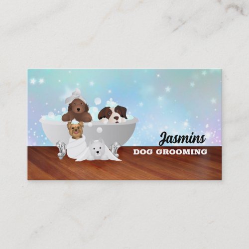 Dog Groomer Business Cards