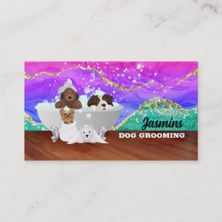 Dog Groomer Business Cards