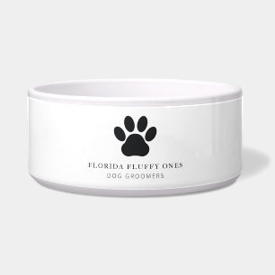Dog Groomer Business Water and Food Pet Bowl