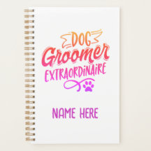 Dog Groomer Extraordinaire Personalized