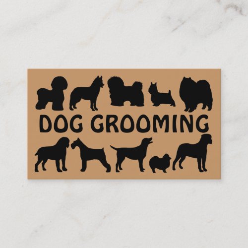 Dog Groomer Fun Business Card