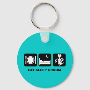 Dog groomer keychain