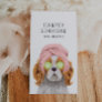 Dog Groomer Pampered Puppy Business Card