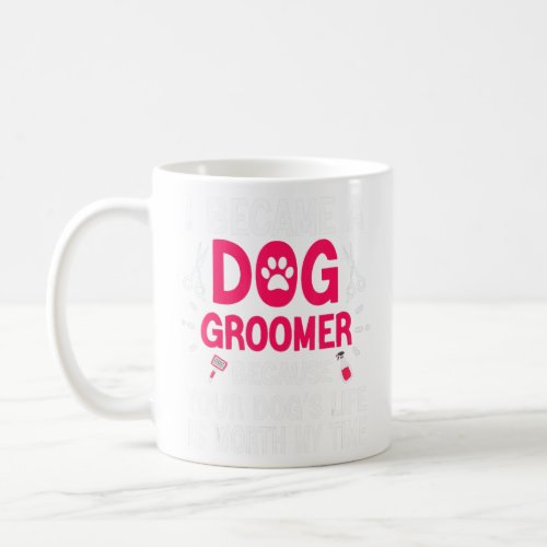 Dog Groomer Pet Grooming  Coffee Mug