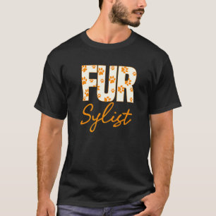 Dog Groomer  Pet Grooming Furologist Puppy Fur Art T-Shirt