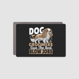 Dog Groomers Dog Grooming Groomer Car Magnet