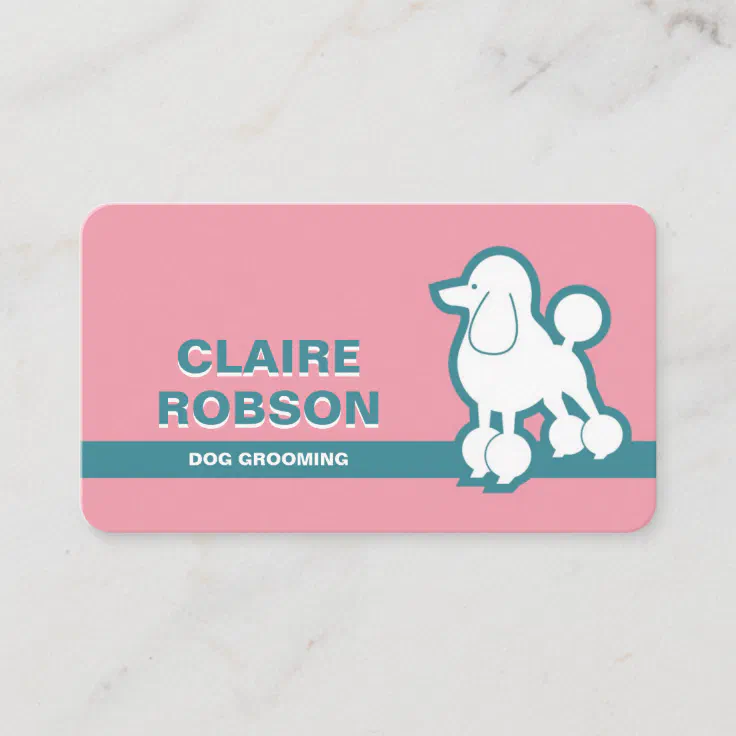 Dog Grooming Business Card Zazzle
