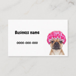 dog grooming business card