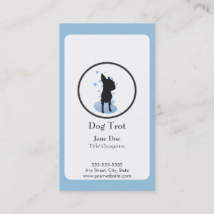 Dog Grooming Business Card Loyalty Card