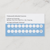 Dog Grooming Business Card Loyalty Card | Zazzle