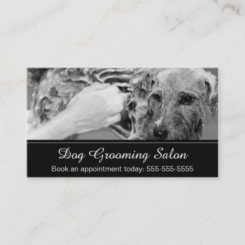 Dog Grooming Business Card - Personalizable