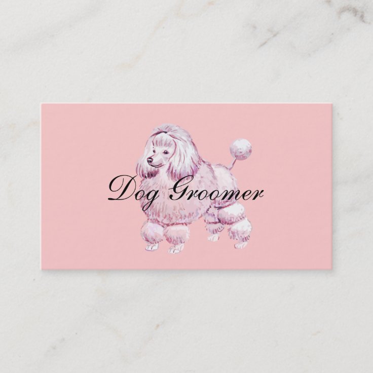 Dog Grooming Business Cards Zazzle
