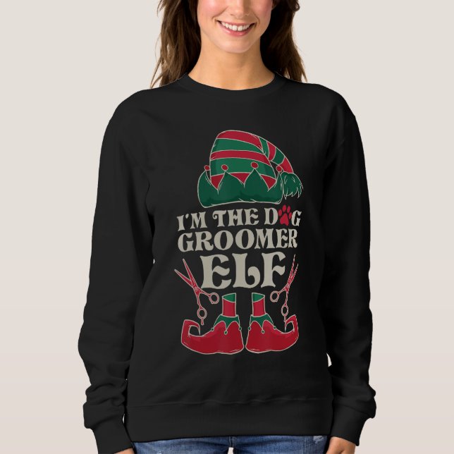 Dog Grooming For Dog Groomer Dog Hairdresser Dogs  Sweatshirt (Front)