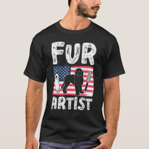 Dog Grooming For Dog Groomer Dog Hairdresser Dogs  T-Shirt