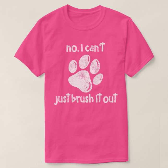 Dog Grooming Groomer T-Shirt (Design Front)