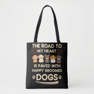 Dog Grooming Love Animal Dog Groomer Tote Bag