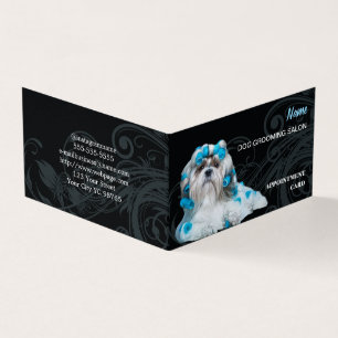 Dog grooming salon Appointment Business Card