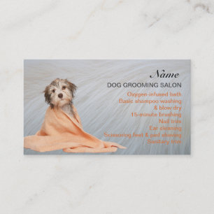 Dog grooming Salon Business Card