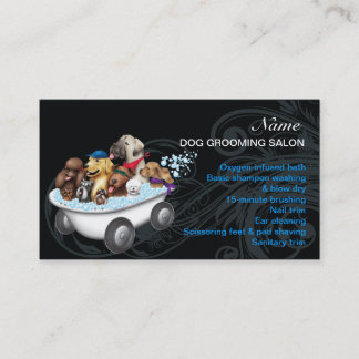 Dog grooming Salon Business Card