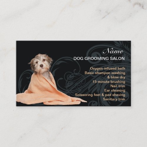 Dog grooming Salon Business Card