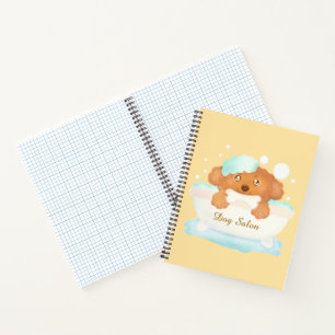 Dog Grooming Salon Notebook