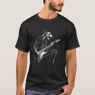 Dog Guitarist Guitar - Whippet Dad Mom T-Shirt