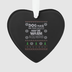 Dog Hair Christmas Sweater Essential T-Shirt Ornament