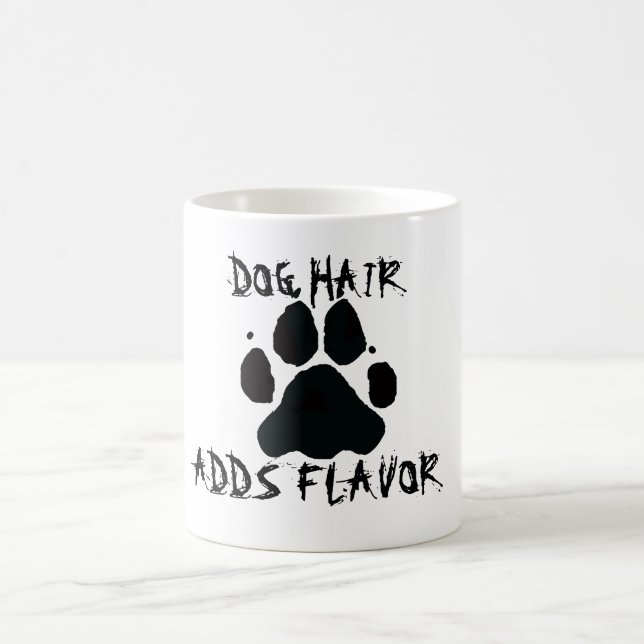Dog Hair Coffee Mug (Center)