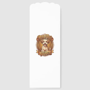 Dog Hair Is Glitter Fluffy Gold Ribbon_1 Bookmarks