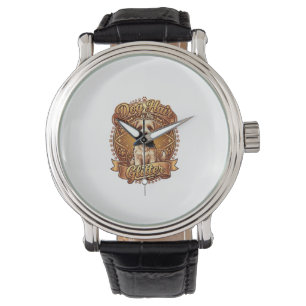 Dog Hair Is Glitter Fluffy Gold Ribbon_1 Watch