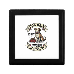 Dog Hair Shirt Vintage Engraving Funny Dog Lover D Gift Box