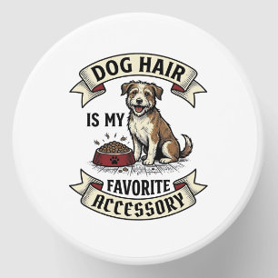 Dog Hair Shirt Vintage Engraving Funny Dog Lover D Mini Candle Favors