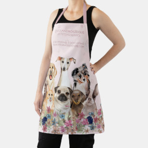 Dog Haircut Puppy Grooming Petsitter Apron