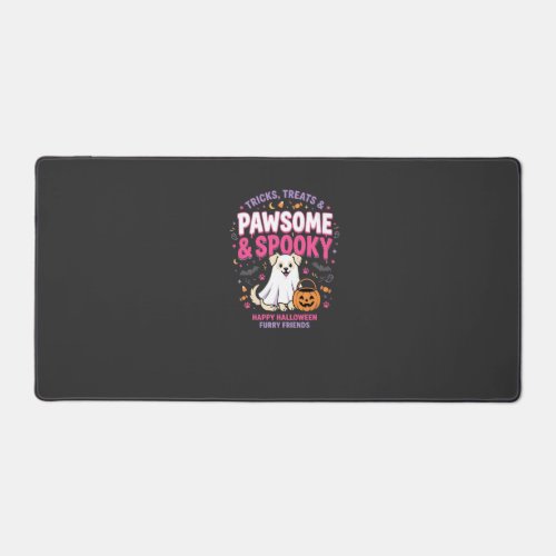 Dog Halloween Boo Crew (2) Desk Mat