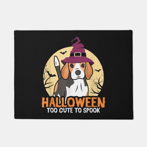Dog Halloween Doormat