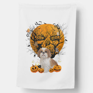 Dog Halloween      House Flag