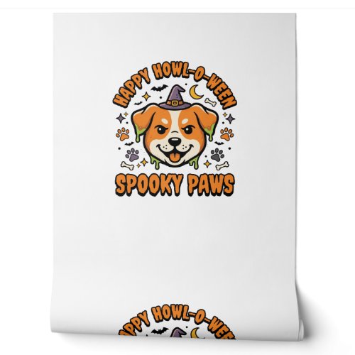 Dog Halloween Spooky Paws Wallpaper