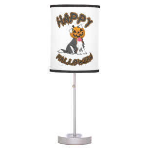Dog Halloween T ShirtHappy Halloween Dog T Shirt Table Lamp