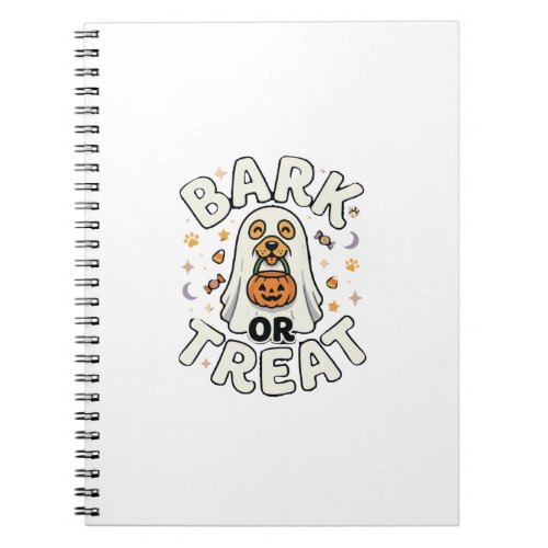 Dog Halloween Treat Squad Notebook