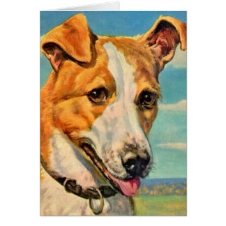 dog handsome dog cards