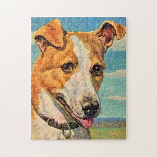 dog handsome dog jigsaw puzzle (Vertical)