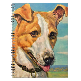 dog handsome dog notebook