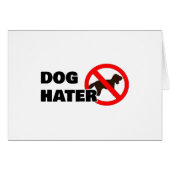 Dog Hater (Front Horizontal)