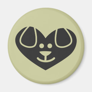 Dog Heart 2 Magnet