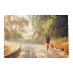 DOG HEAVEN Laminated Placemat