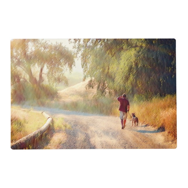 DOG HEAVEN Laminated Placemat (Front)