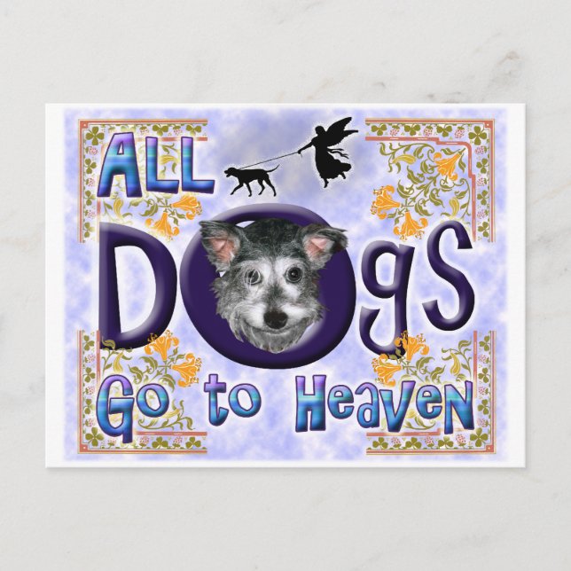 Dog Heaven Postcard (Front)